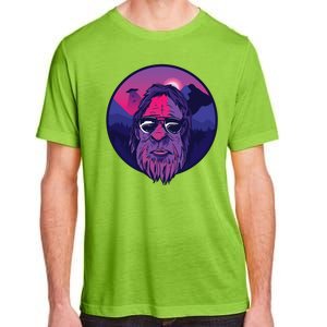 Bigfoot UFO Mountain Adult ChromaSoft Performance T-Shirt