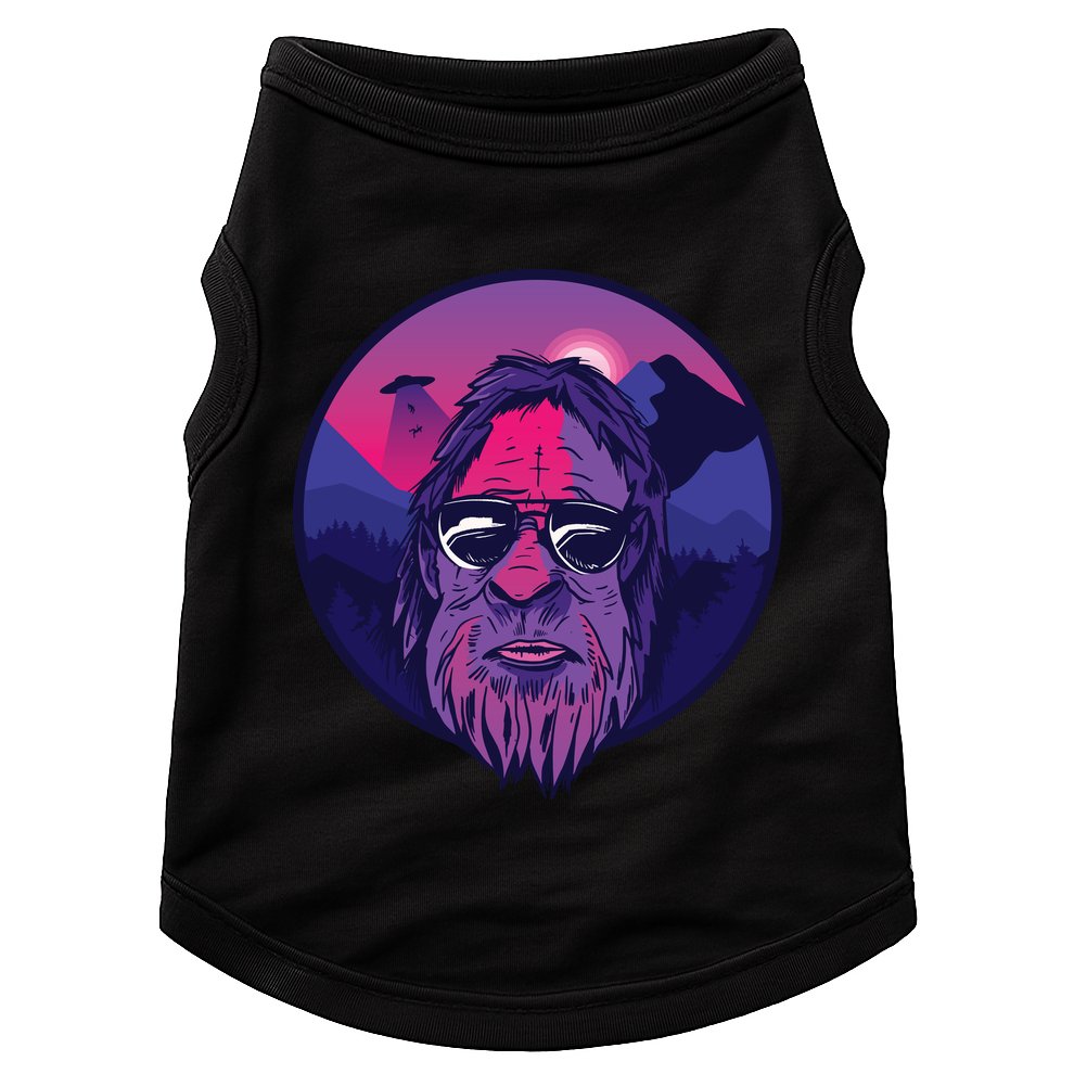 Bigfoot UFO Mountain Doggie Tank