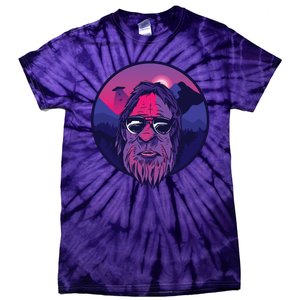 Bigfoot UFO Mountain Tie-Dye T-Shirt