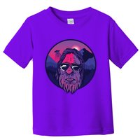 Bigfoot UFO Mountain Toddler T-Shirt