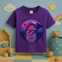 Bigfoot UFO Mountain Toddler T-Shirt