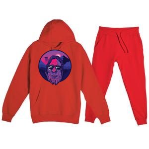 Bigfoot UFO Mountain Premium Hooded Sweatsuit Set