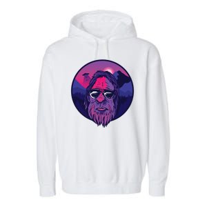 Bigfoot UFO Mountain Garment-Dyed Fleece Hoodie