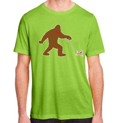 Bigfoot Walking Chihuahua Dog Adult ChromaSoft Performance T-Shirt