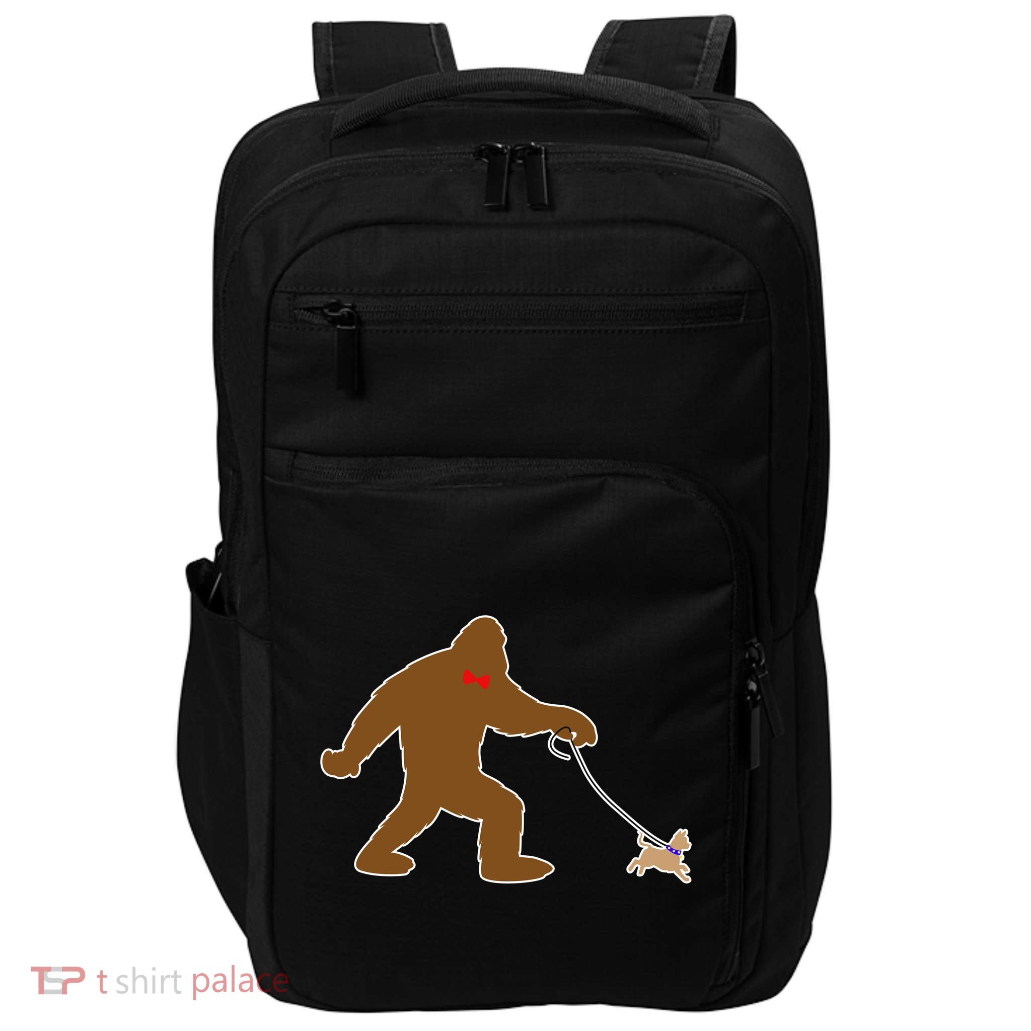 Bigfoot Walking Chihuahua Dog Impact Tech Backpack