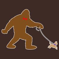 Bigfoot Walking Chihuahua Dog Cooling Performance Crew T-Shirt