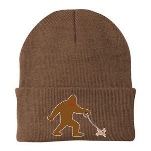 Bigfoot Walking Chihuahua Dog Knit Cap Winter Beanie