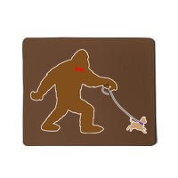 Bigfoot Walking Chihuahua Dog Mousepad