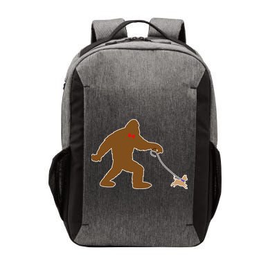 Bigfoot Walking Chihuahua Dog Vector Backpack