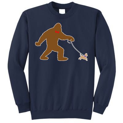 Bigfoot Walking Chihuahua Dog Sweatshirt