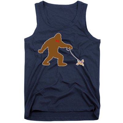 Bigfoot Walking Chihuahua Dog Tank Top