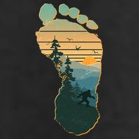Bigfoot Wilderness Footprint Cool Comfort Performance Bucket Hat