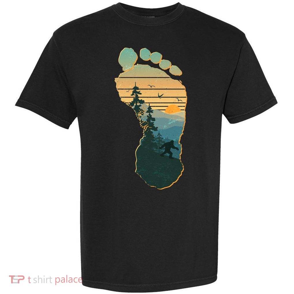 Bigfoot Wilderness Footprint Garment-Dyed Heavyweight T-Shirt