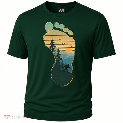 Bigfoot Wilderness Footprint Cooling Performance Crew T-Shirt