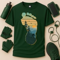 Bigfoot Wilderness Footprint Cooling Performance Crew T-Shirt