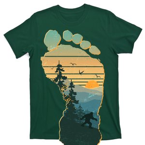 Bigfoot Wilderness Footprint T-Shirt