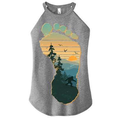 Bigfoot Wilderness Footprint Women’s Perfect Tri Rocker Tank