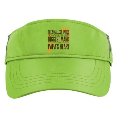 Biggest Mark Papa's Heart  Adult Drive Performance Visor