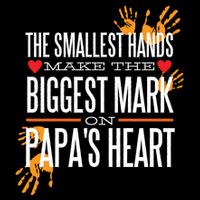 Biggest Mark Papa's Heart  Backpack