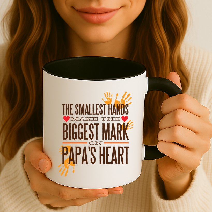 Biggest Mark Papa's Heart  Mug