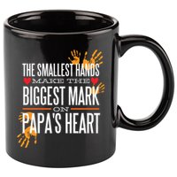 Biggest Mark Papa's Heart  11oz C Handle Ceramic Mug