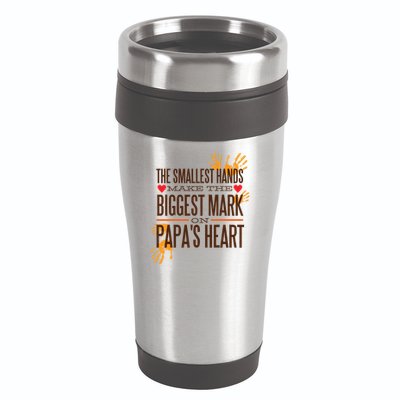 Biggest Mark Papa's Heart  16oz Travel Tumbler