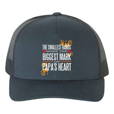 Biggest Mark Papa's Heart  Yupoong Adult 5-Panel Trucker Hat