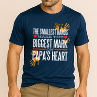 Biggest Mark Papa's Heart  Cooling Performance Crew T-Shirt
