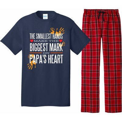 Biggest Mark Papa's Heart  Pajama Set