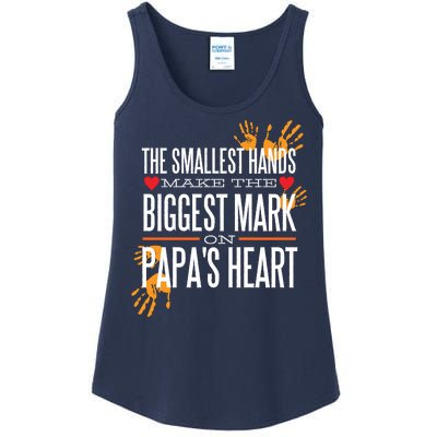 Biggest Mark Papa's Heart  Ladies Essential Tank