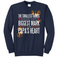 Biggest Mark Papa's Heart  Tall Sweatshirt