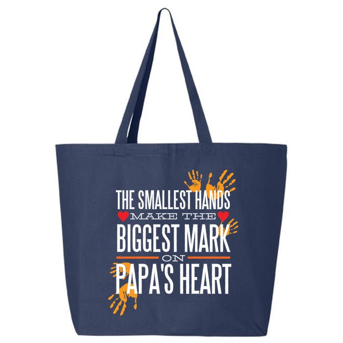 Biggest Mark Papa's Heart  25L Jumbo Tote