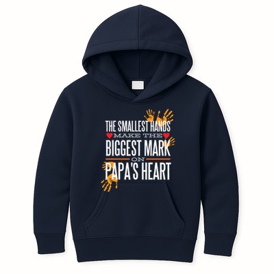 Biggest Mark Papa's Heart  Kids Hoodie