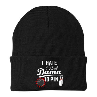 Bowling I Hate That Damn 10 Pin Beanie