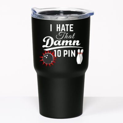Bowling I Hate That Damn 10 Pin Tumbler