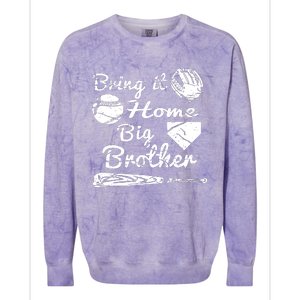 Bring It Home Baseball Colorblast Crewneck Sweatshirt