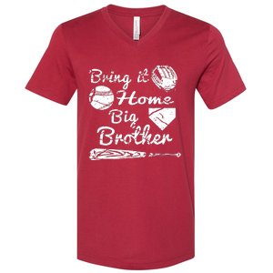 Bring It Home Baseball V-Neck T-Shirt