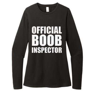 Boob Inspector Halloween Costume Gift Boobs 31st October Womens CVC Long Sleeve Shirt