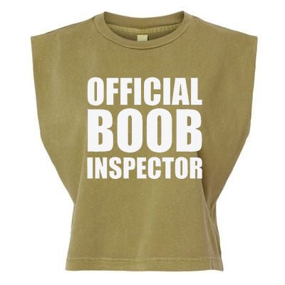 Boob Inspector Halloween Costume Gift Boobs 31st October Garment-Dyed Women's Muscle Tee