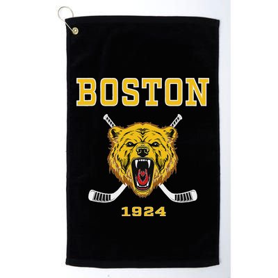 Boston Ice Hockey Fear The Bear Golf Towel