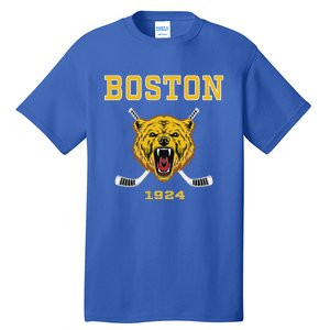 Boston Ice Hockey Fear The Bear Tall T-Shirt