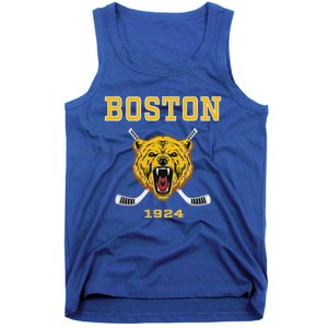 Boston Ice Hockey Fear The Bear Tank Top