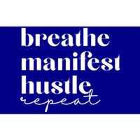 Breathe Ifest Hustle Repeat Mindfulness Self Love Yoga Gift Bumper Sticker