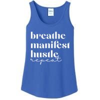 Breathe Ifest Hustle Repeat Mindfulness Self Love Yoga Gift Ladies Essential Tank