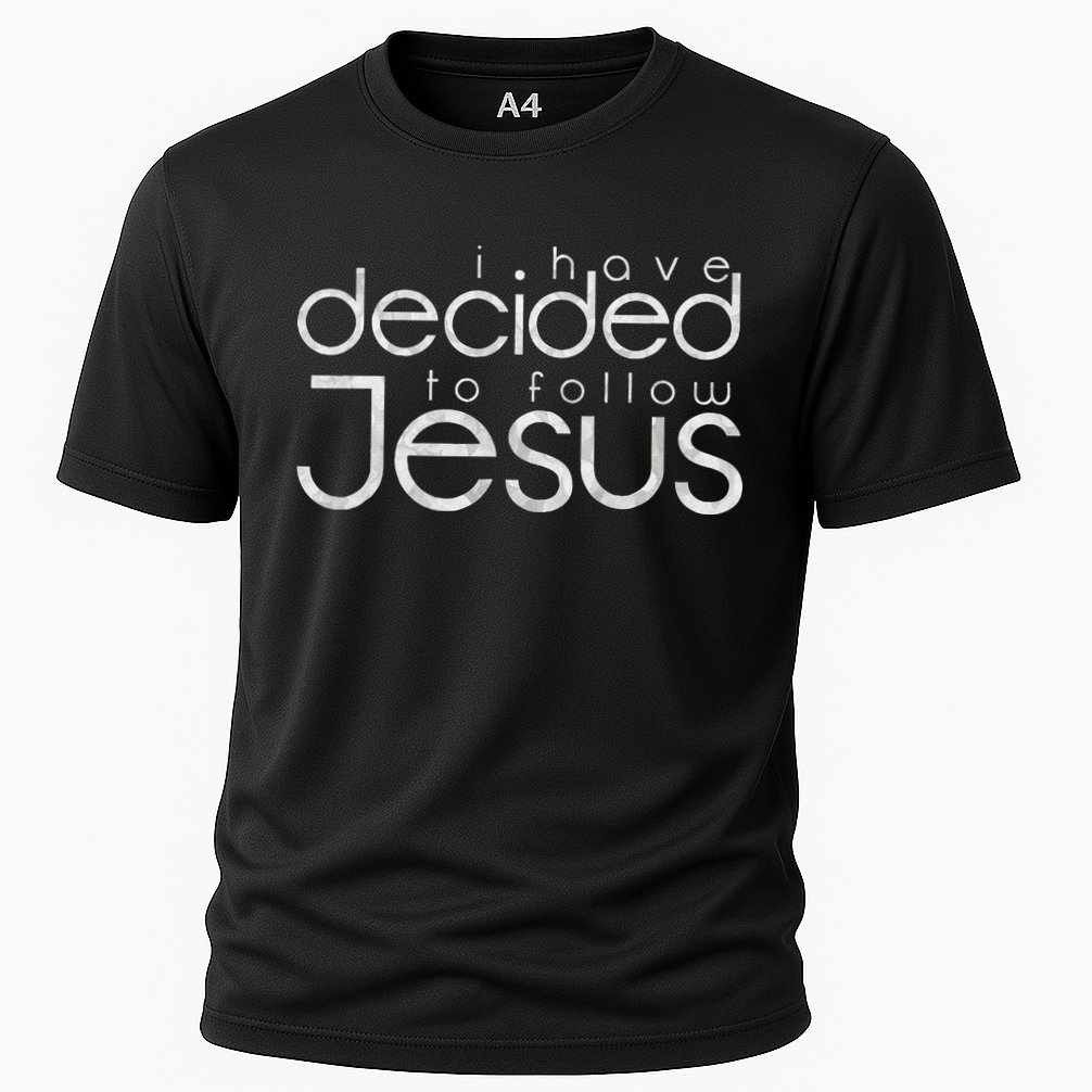Baptism I Have Decided To Follow Jesus Performance Shirt