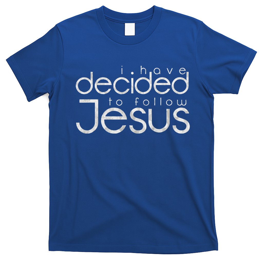 Baptism I Have Decided To Follow Jesus T-Shirt