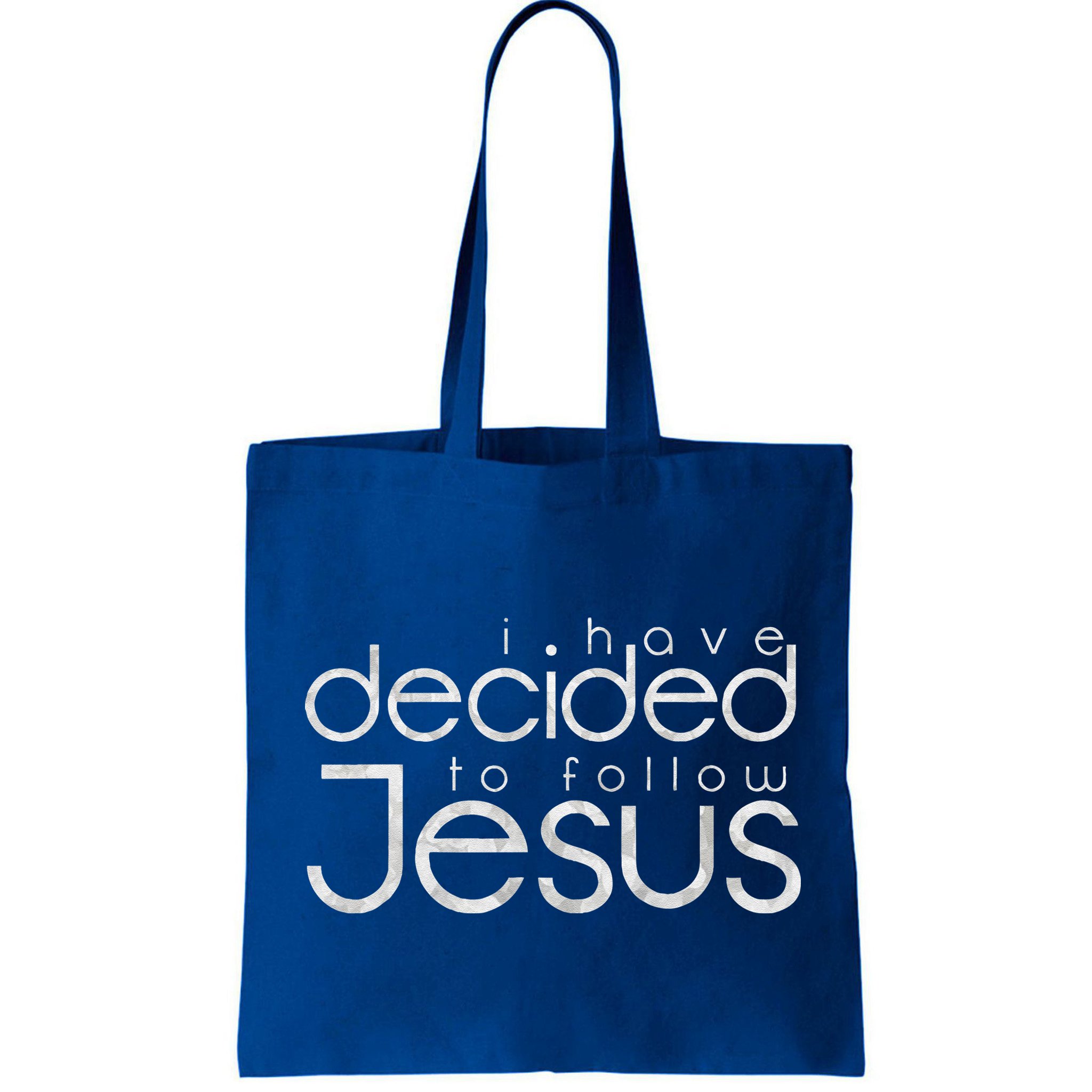 Baptism I Have Decided To Follow Jesus Bag