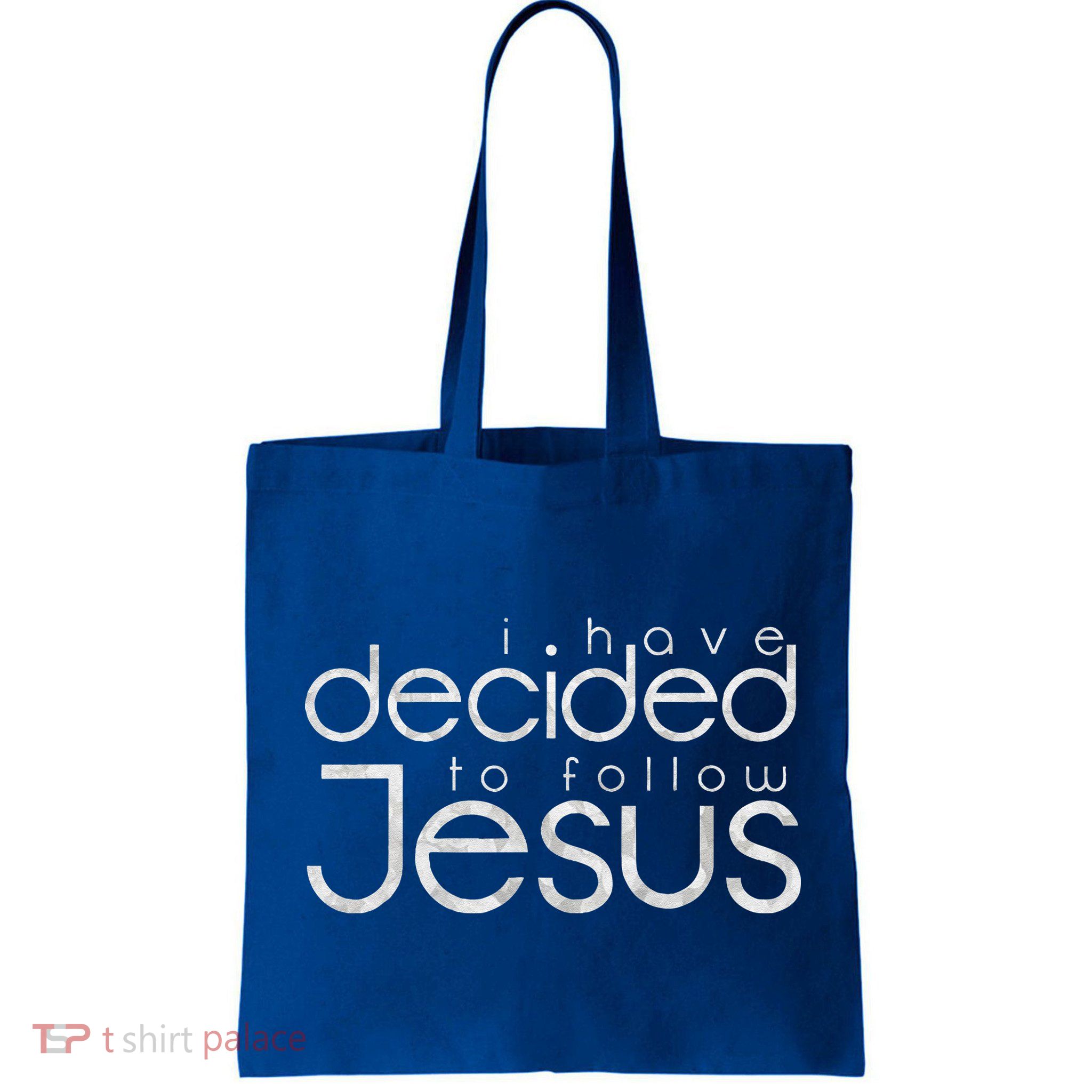 Baptism I Have Decided To Follow Jesus Bag