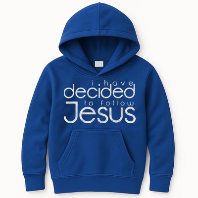 Baptism I Have Decided To Follow Jesus Kids Hoodie