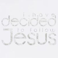 Baptism I Have Decided To Follow Jesus Garment-Dyed Sweatshirt